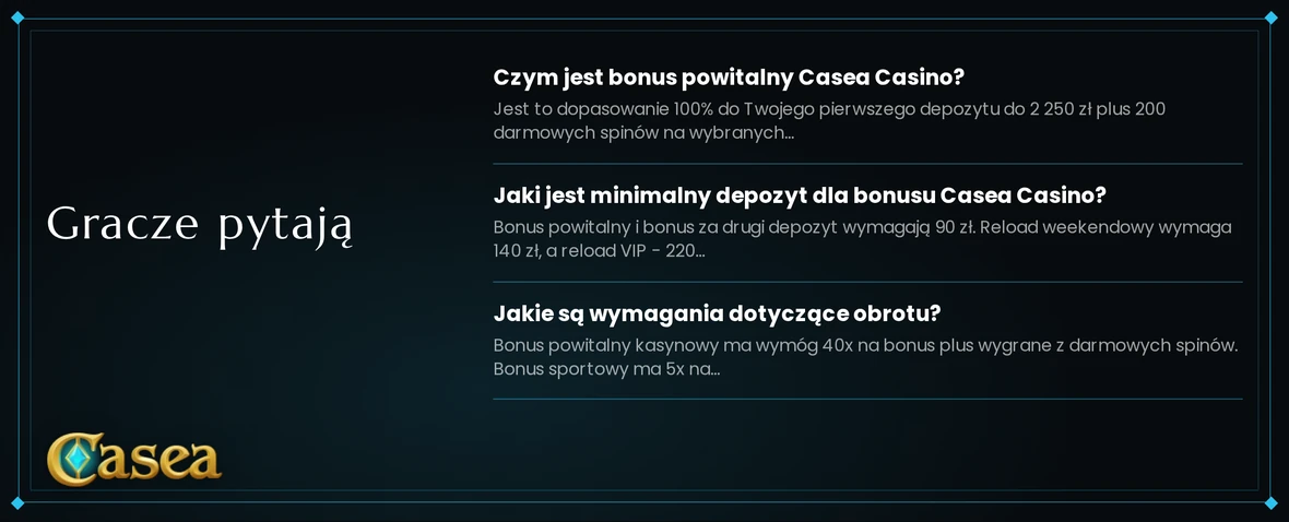 Sprawdź pytania graczy FAQ