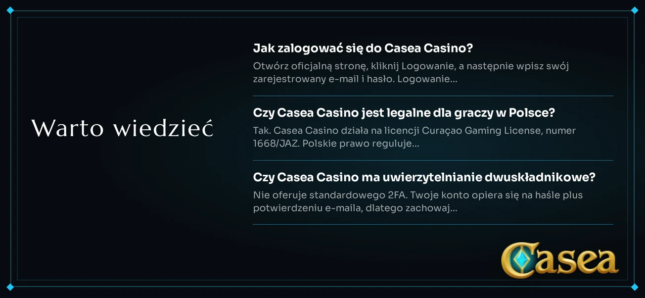 Pytania graczy poznaj